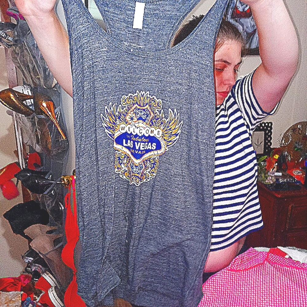 Las Vegas work out shirt